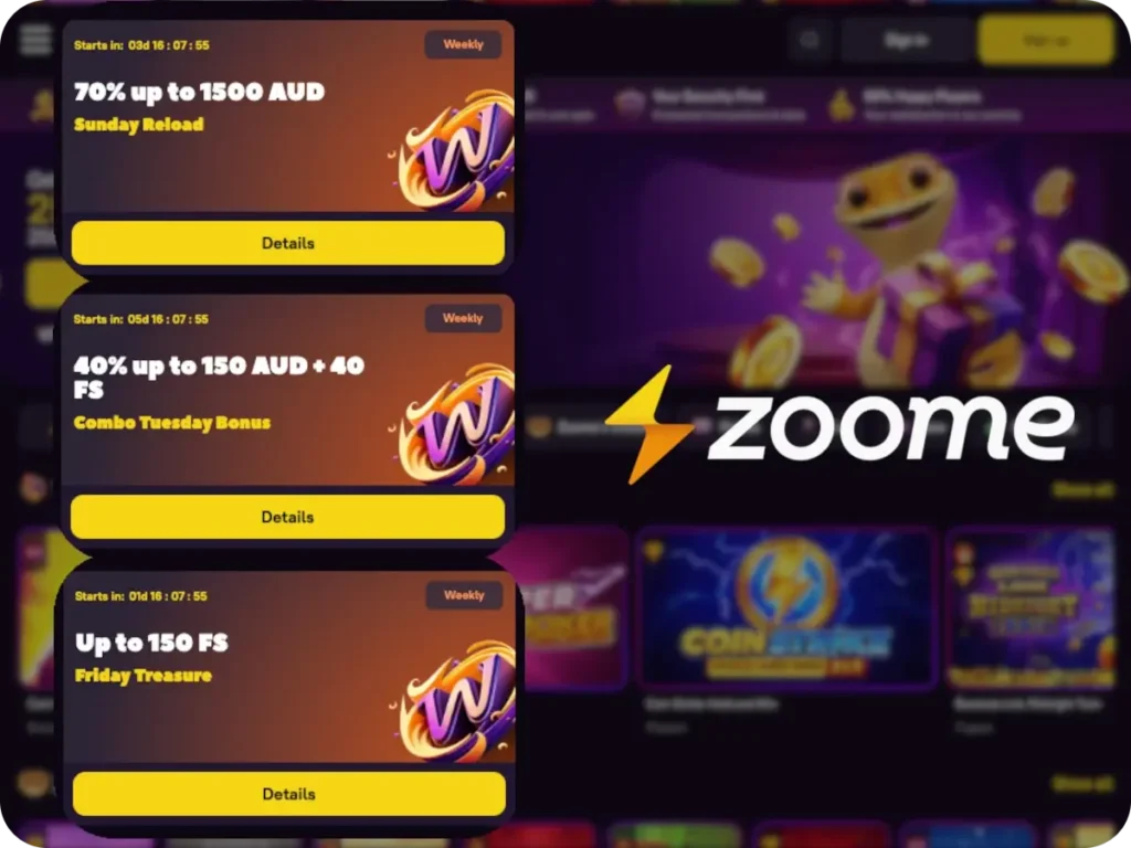 Zoome Casino Promotions Weekly