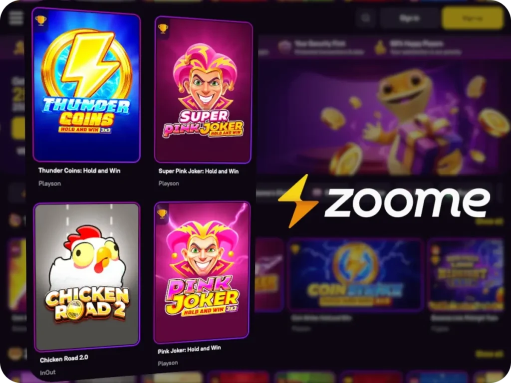 Zoome Casino Games