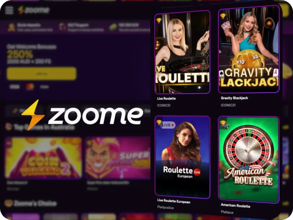 Zoome Casino Lives