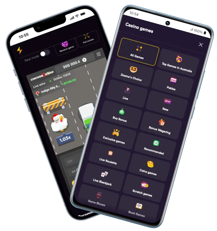Zoome Casino Mobile