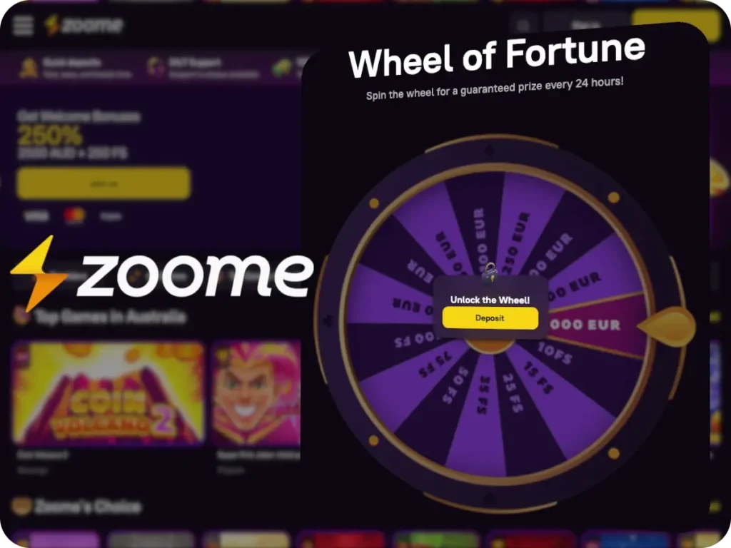 casino zoome wheel of fortune
