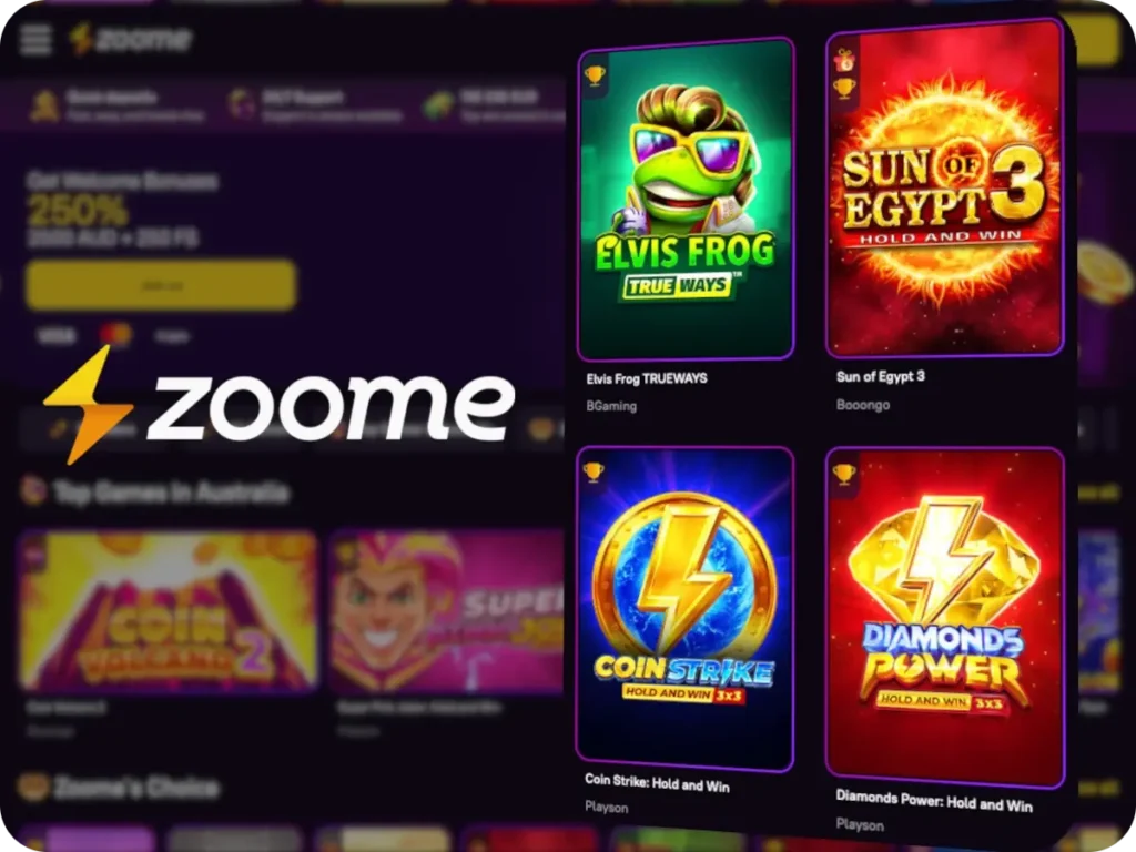 online zoome casino popular slots